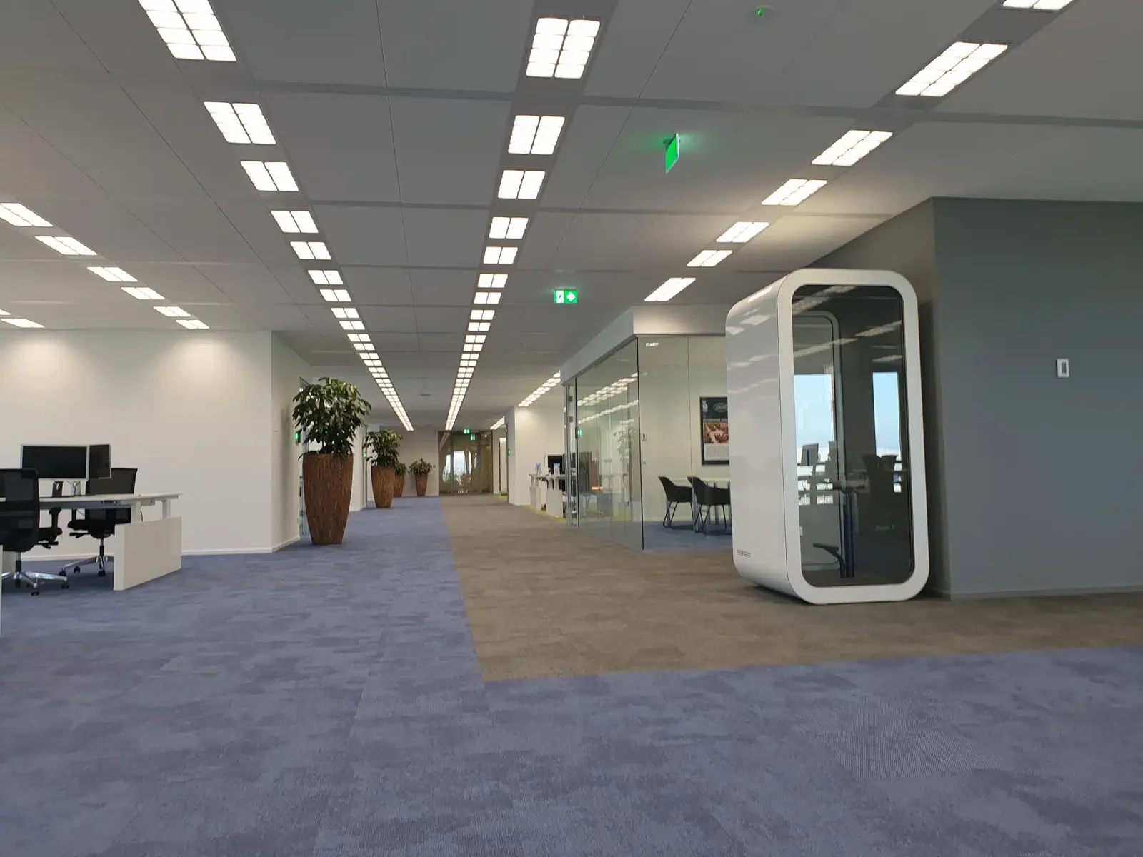 Gerealiseerd interieur: Flight Forum Eindhoven
